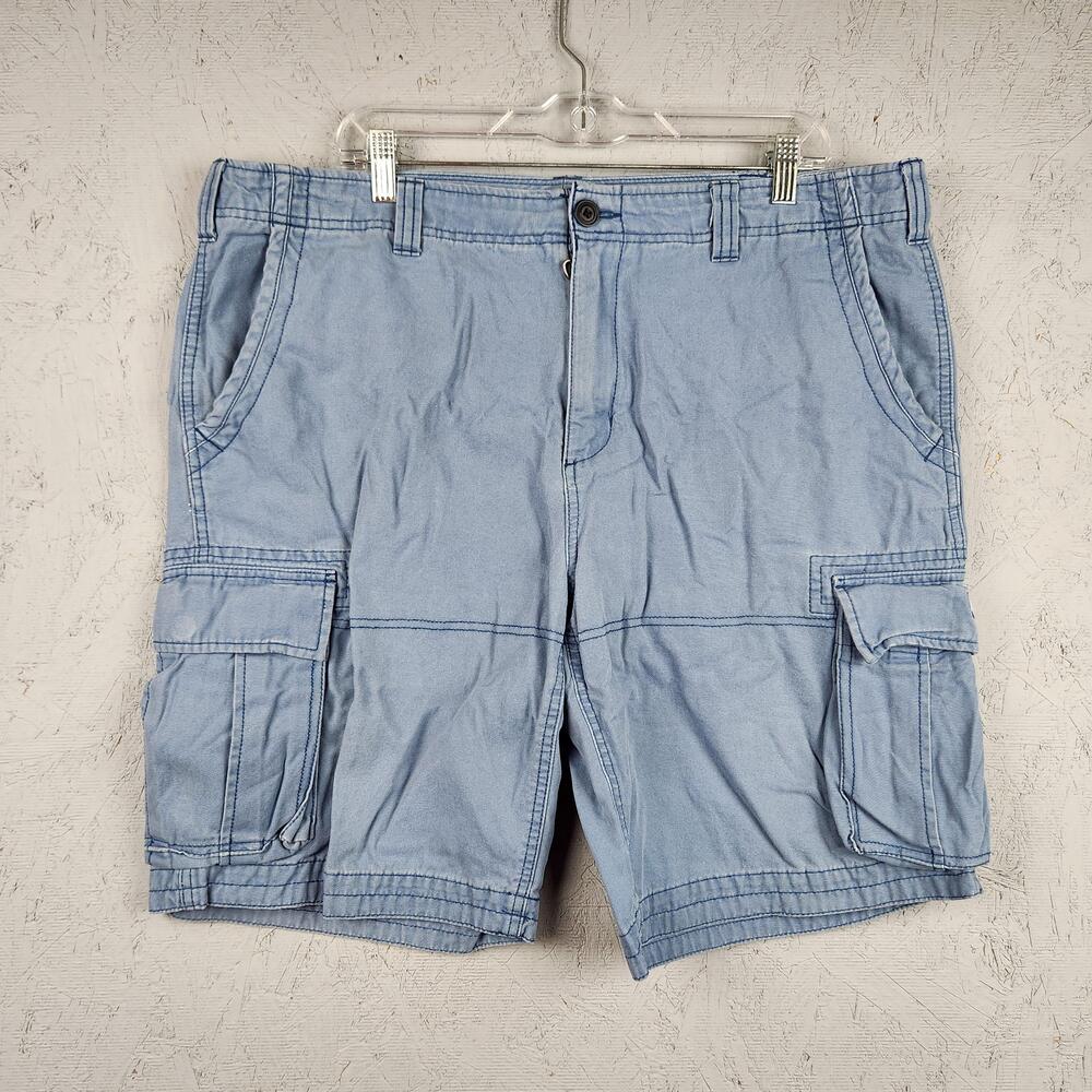 Tommy Hilfiger Cargo Shorts Mens 40 Relaxed Fit Classic Summer Pockets Skater